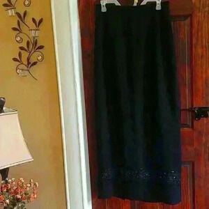 J.R. Nites by Caliendo maxi skirt #0129